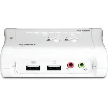 Trendnet TK-209K Switch KVM de 2 puertos con audio Trendnet TK-209K Switch KVM de 2 puertos con audio